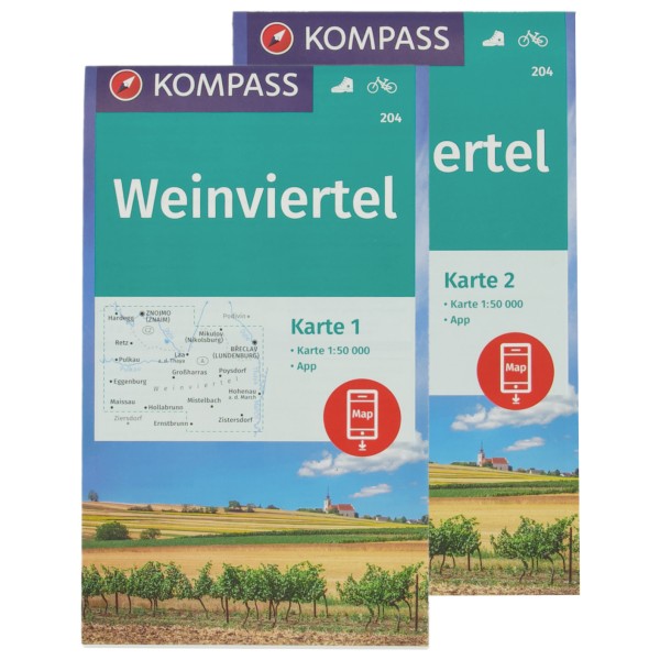 Kompass - Weinviertel - Wanderkarte