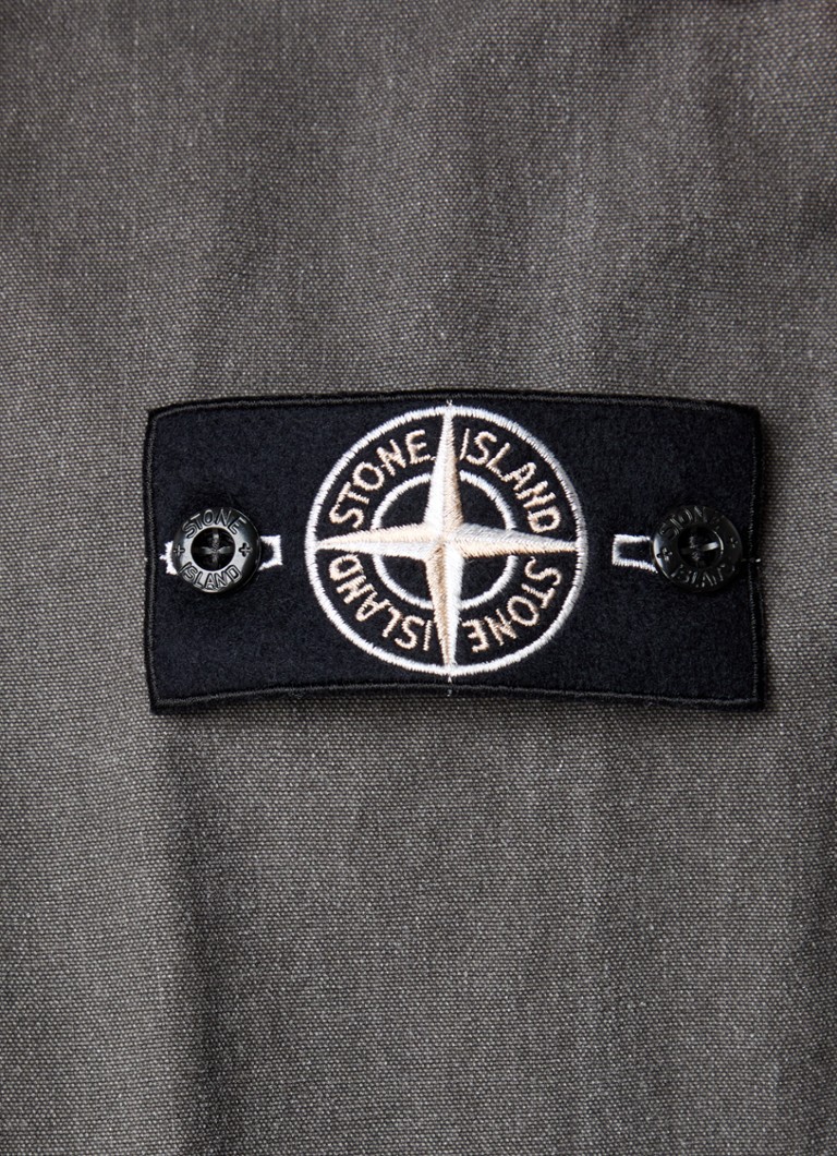 Μπουφάν Stone Island 460T1 με καπιτονέ τσέπες και λογότυπο