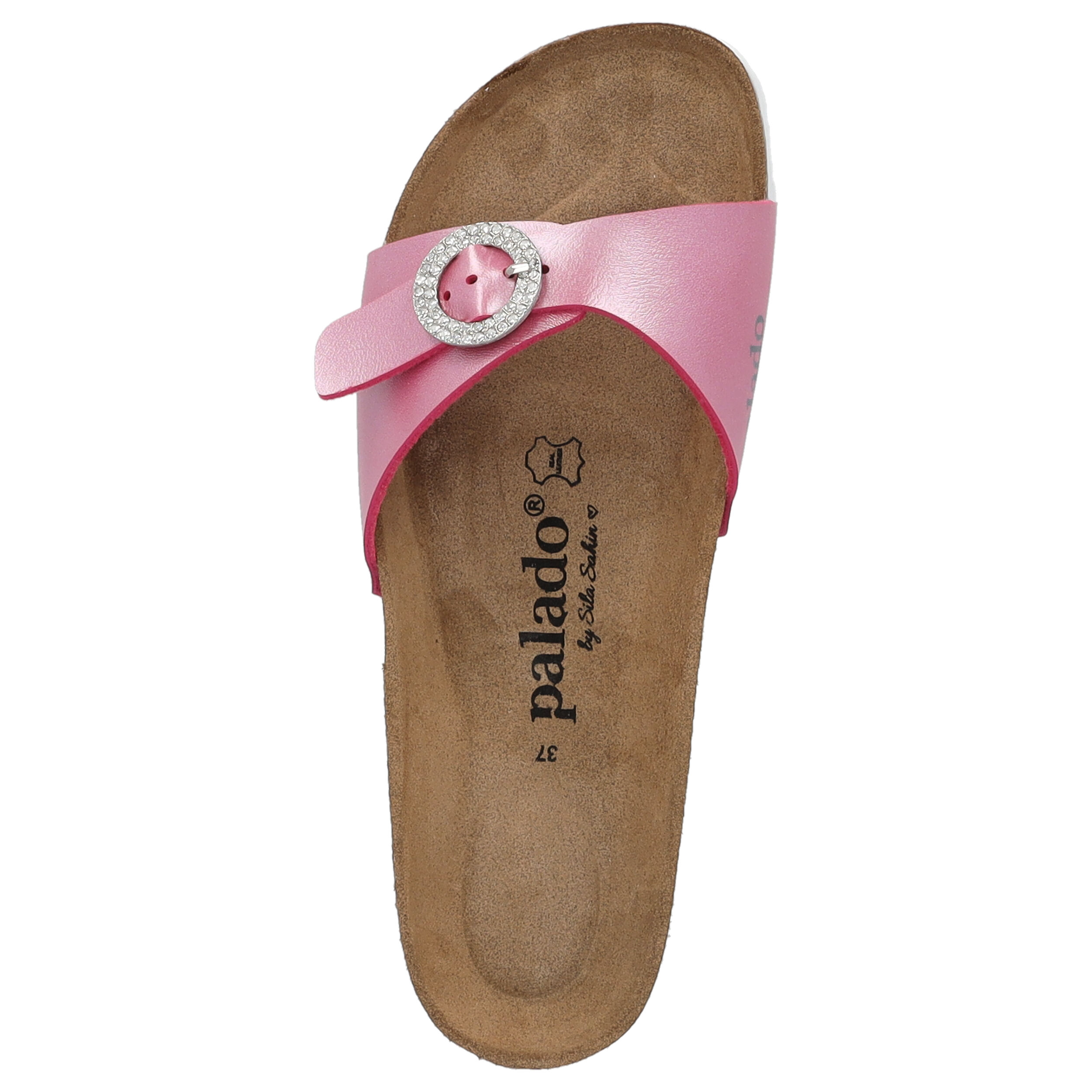Palado Malta RD by Sila Sahin, Pantoletten, Damen, Pink Metallic