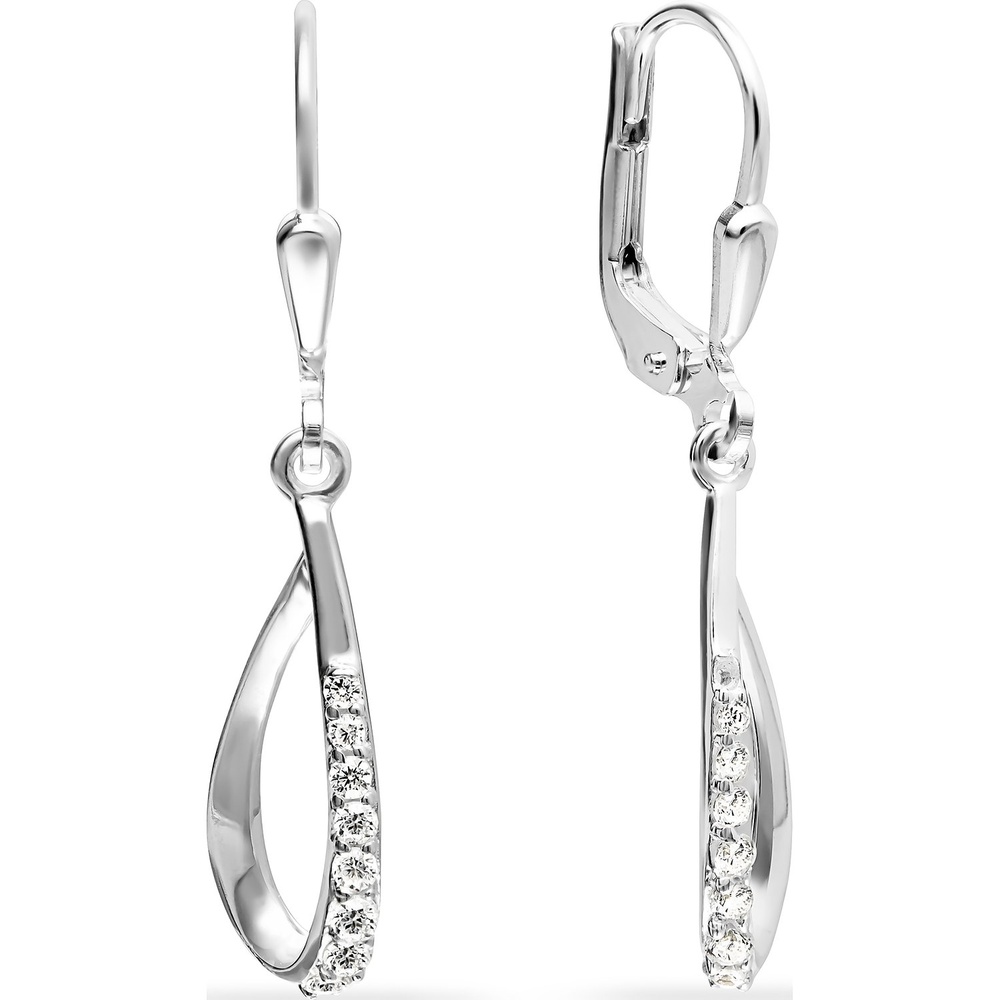 FAVS Boucles d'oreilles 925 Argent Boucles d'oreilles