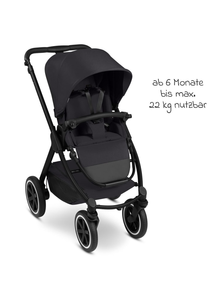 ABC-Design 6in1 Kombi-Kinderwagen-Set Samba 2 inkl. in schwarz günstig kaufen onesize