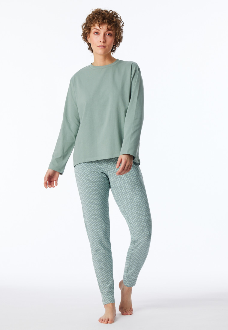 Shirt langarm rundhals linde - Mix+Relax