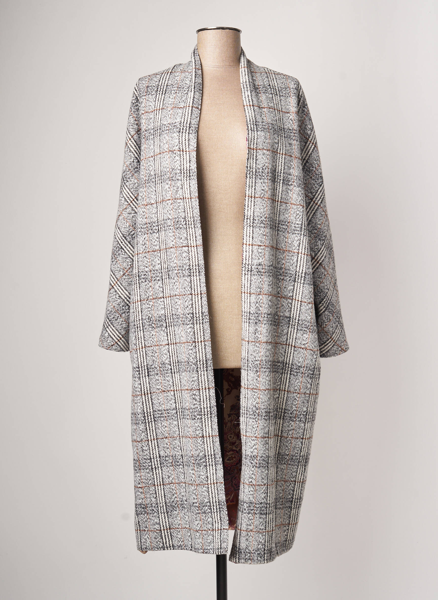 Kacy Manteaux Longs Femme couleur gris