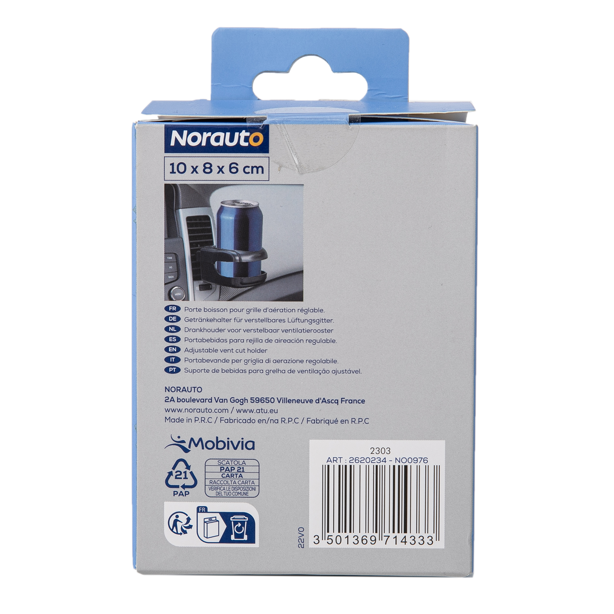 Norauto Getränkehalter für Lüftung - ATU