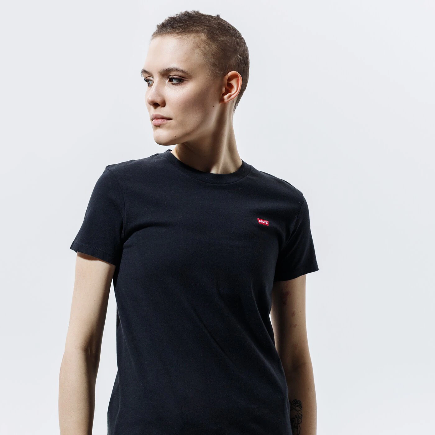 LEVI'S T-SHIRT PERFECT TEE Schwarz