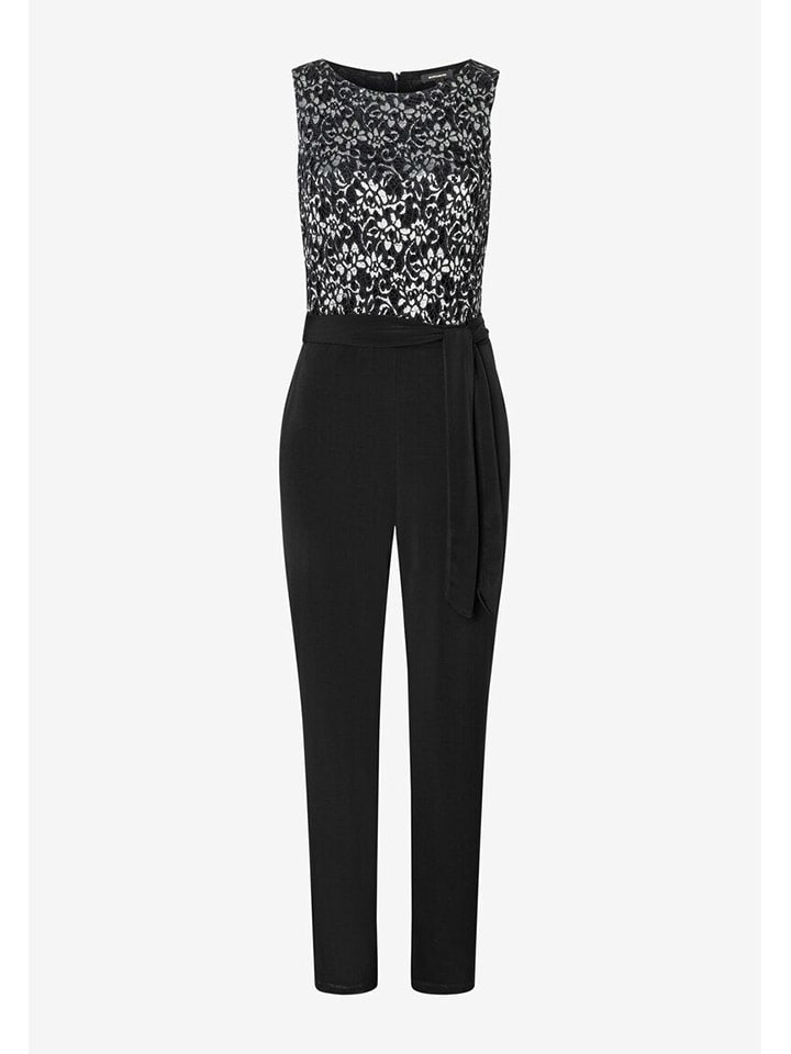 More & More Jumpsuit in Schwarz/ Grau günstig kaufen