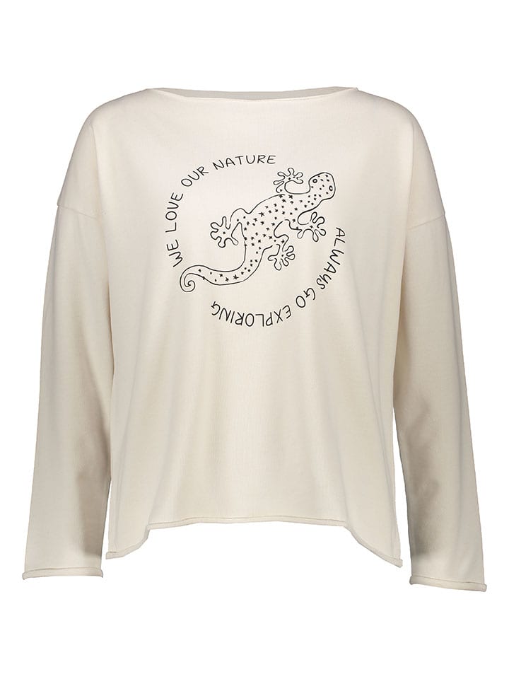 Juvia Sweatshirt in Creme günstig kaufen
