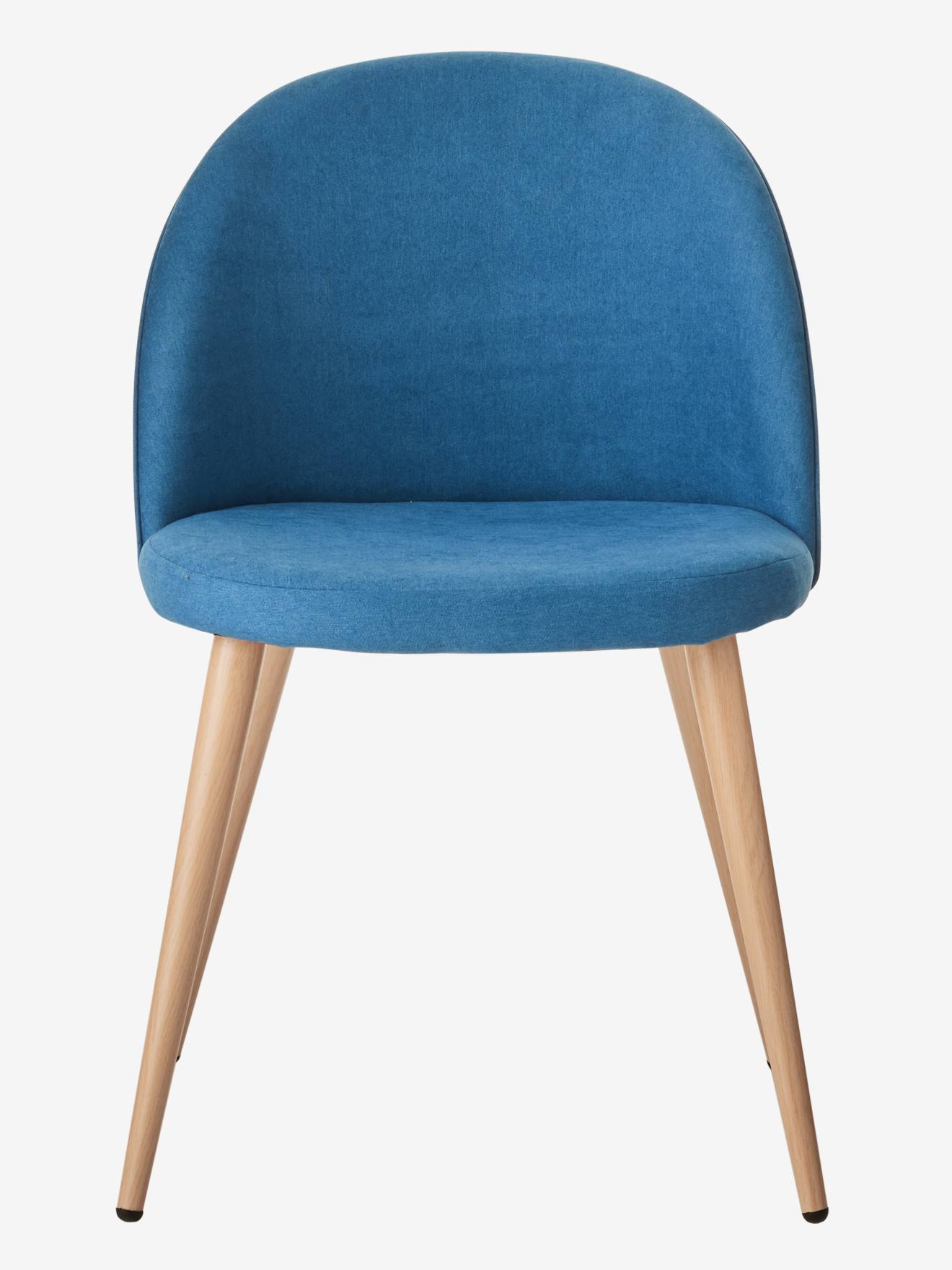 Vertbaudet Kinder Schreibtischstuhl, Sitzhöhe 47 cm - blau