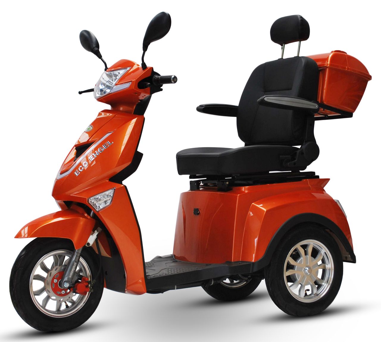 ECO ENGEL Senioren Roller ECO ENGEL 504 Terracotta, Blei Akku, 25 KM/H