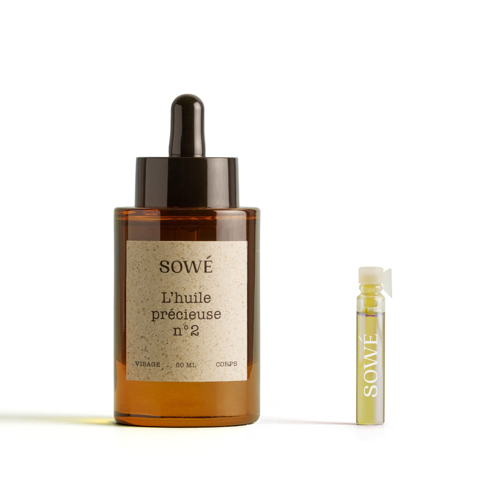 sowé botanic lab L'huile précieuse n°2 - CBD - Booster Detox - 50ml Huile visage et corps