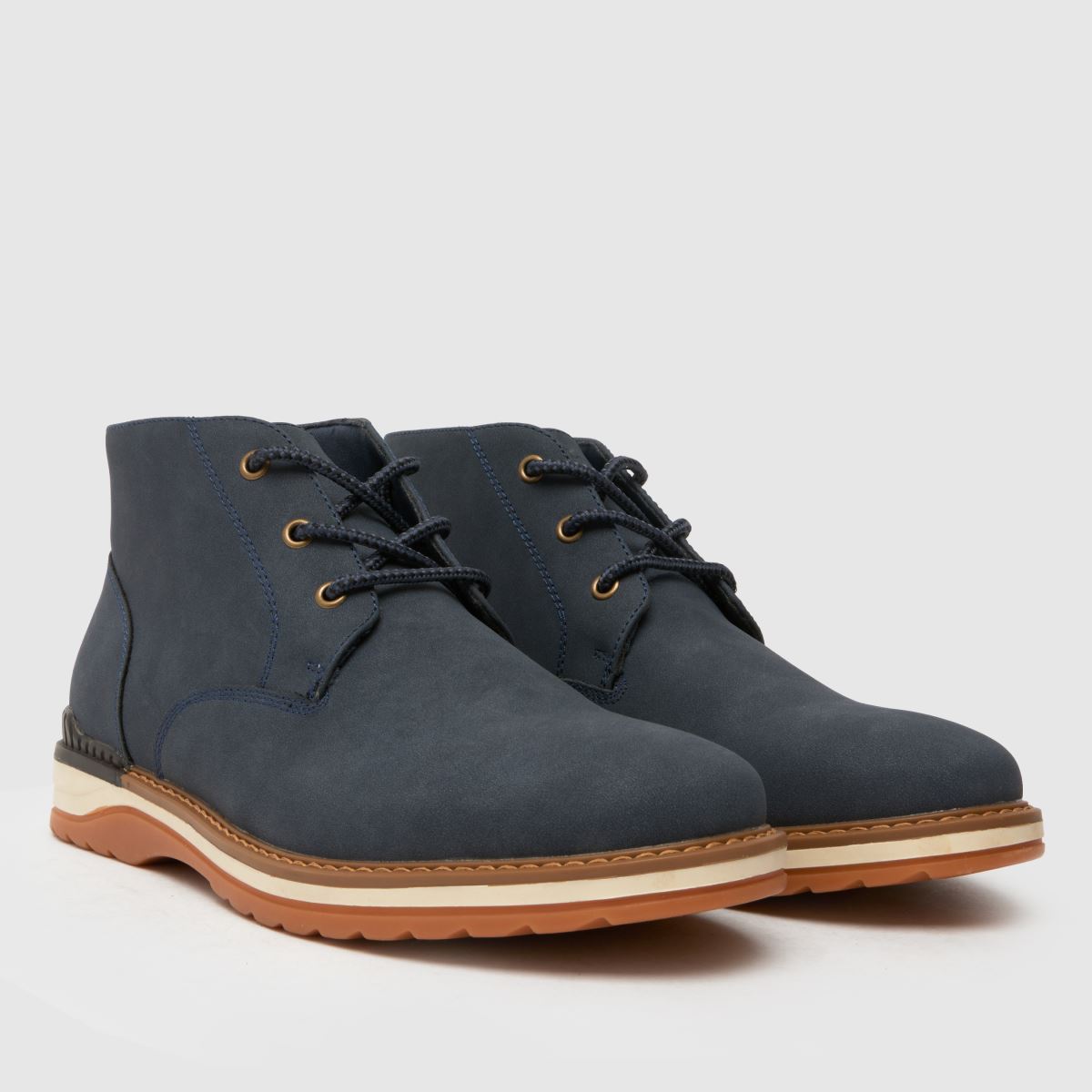 Schuh Denzel Chukka-stövlar i marinblått
