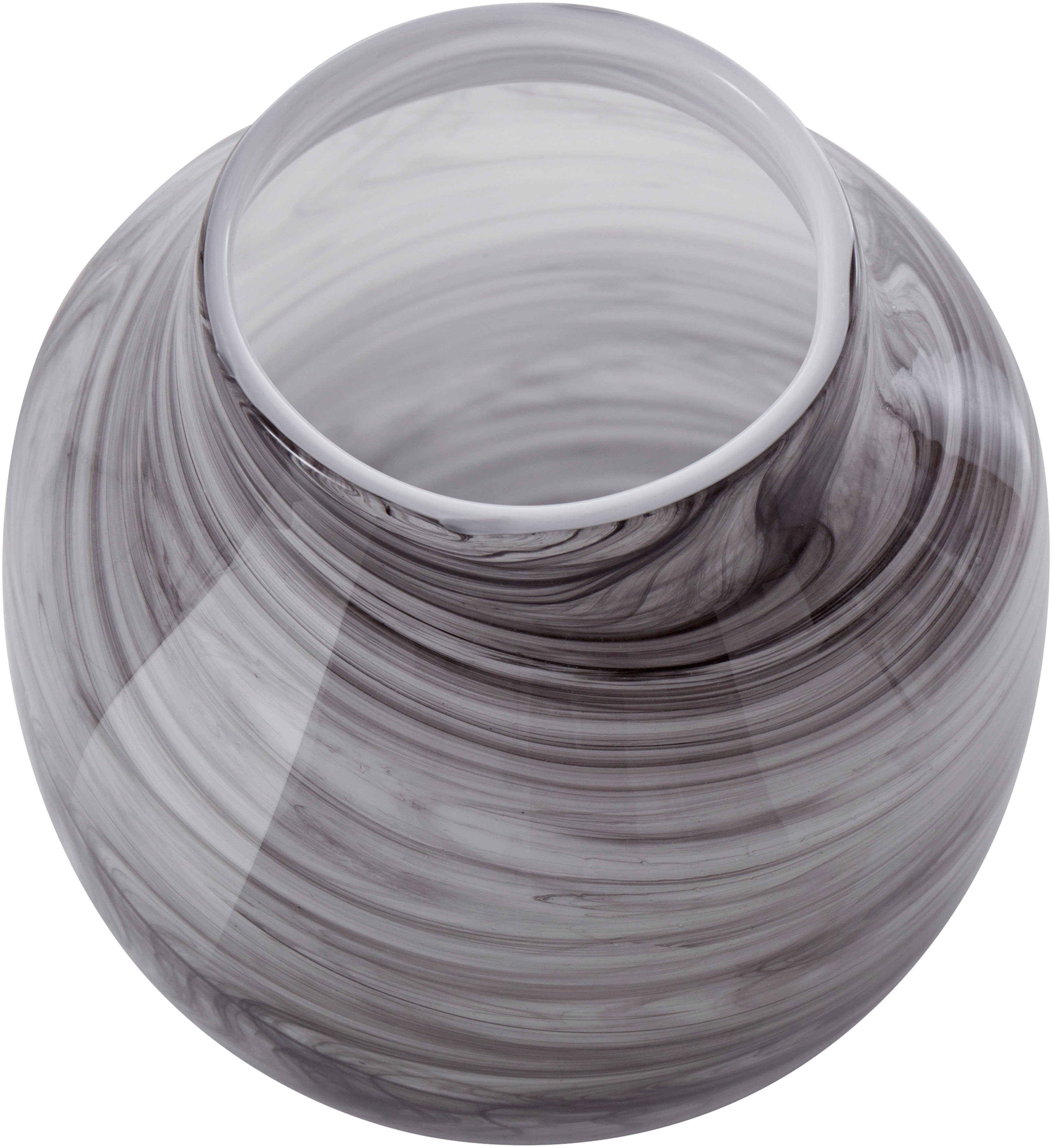 Guido Maria Kretschmer Home&Living Tischvase Ostende (1 St), aus Glas, in Marmoroptik