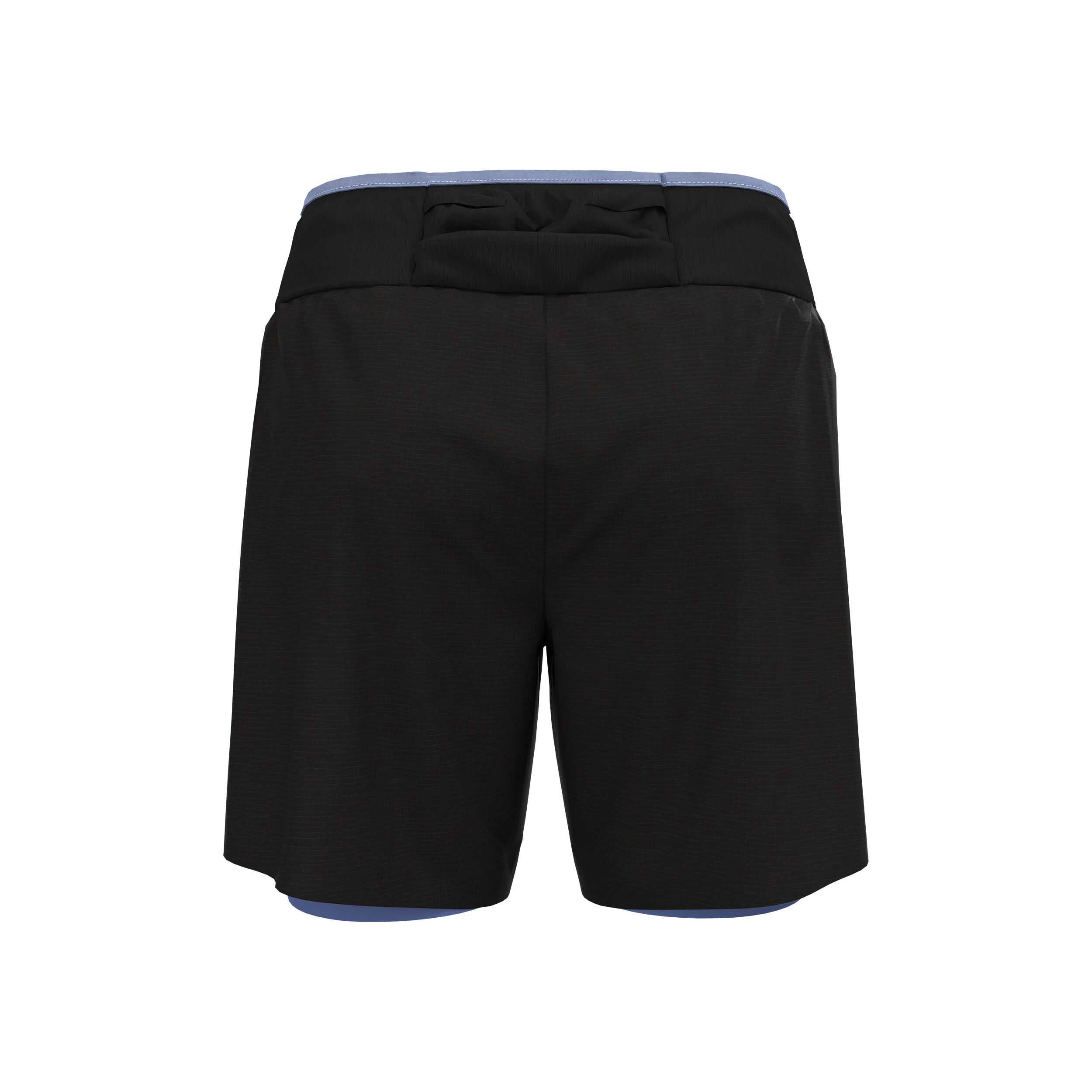 X-Alp Trail 6inch 2in1 Laufshorts Damen - Schwarz, Flieder