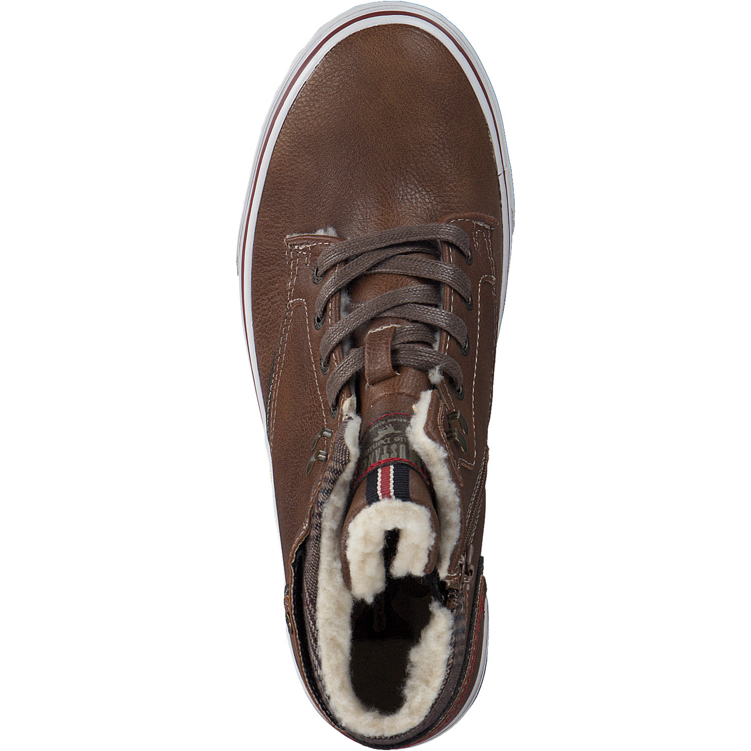 Mustang 5056601, Sneakers High, Damen, cognac