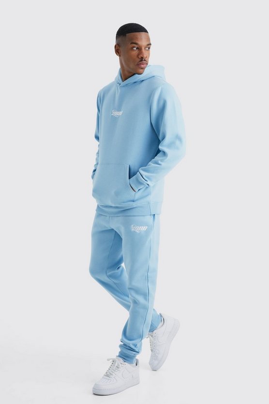 Man Slim-Fit Trainingsanzug mit Kapuze