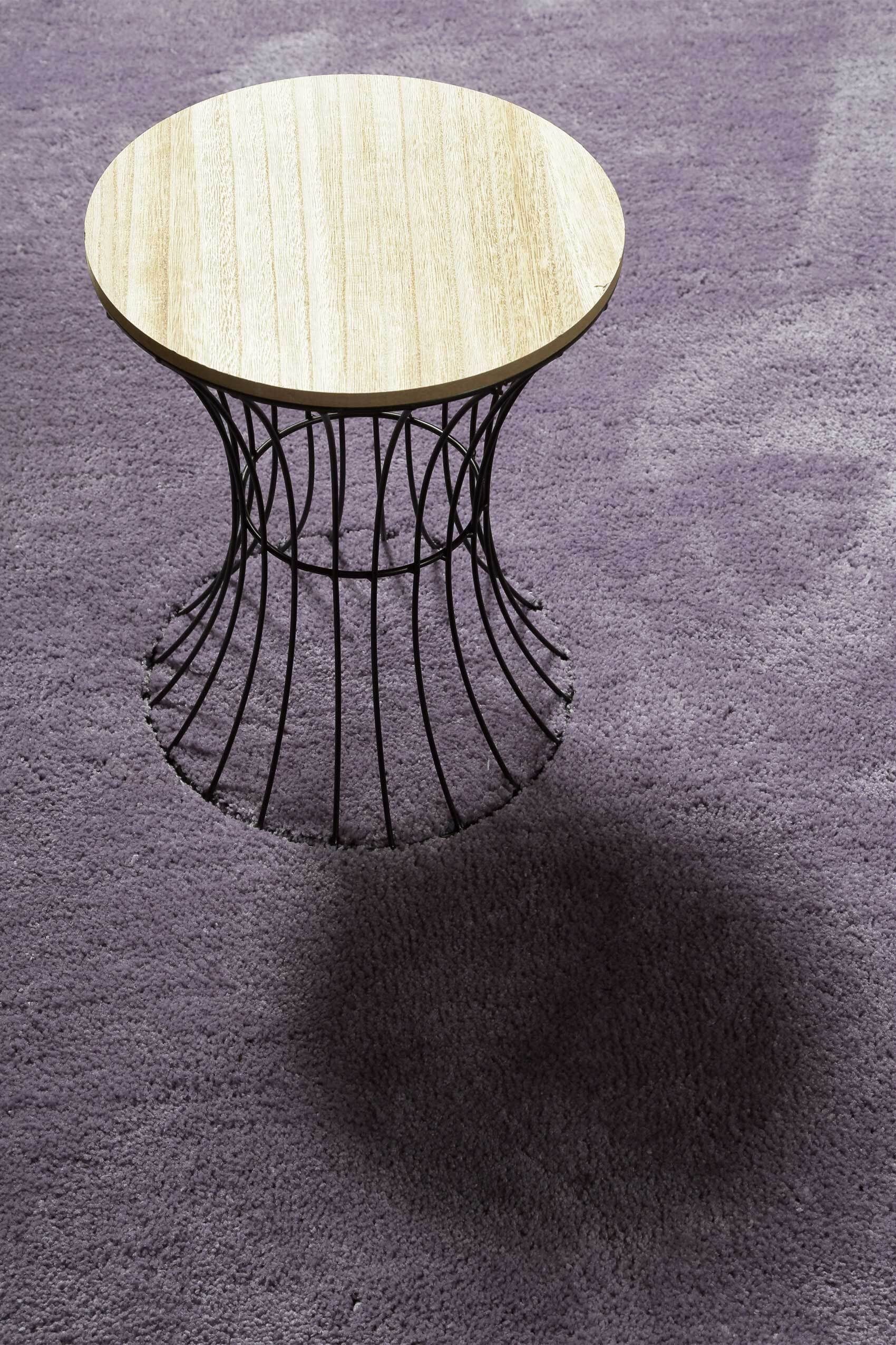 Hochflor-Teppich Pisa, Homie Living, rechteckig, Höhe: 25 mm, einfarbig, kuschelig weich durch Mikrofaser, für Wohn-Schlafzimmer