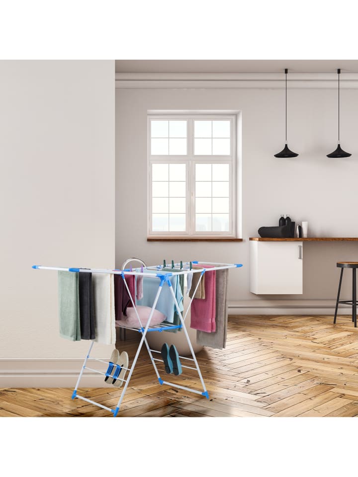 relaxdays Wäscheständer in Schwarz günstig kaufen onesize