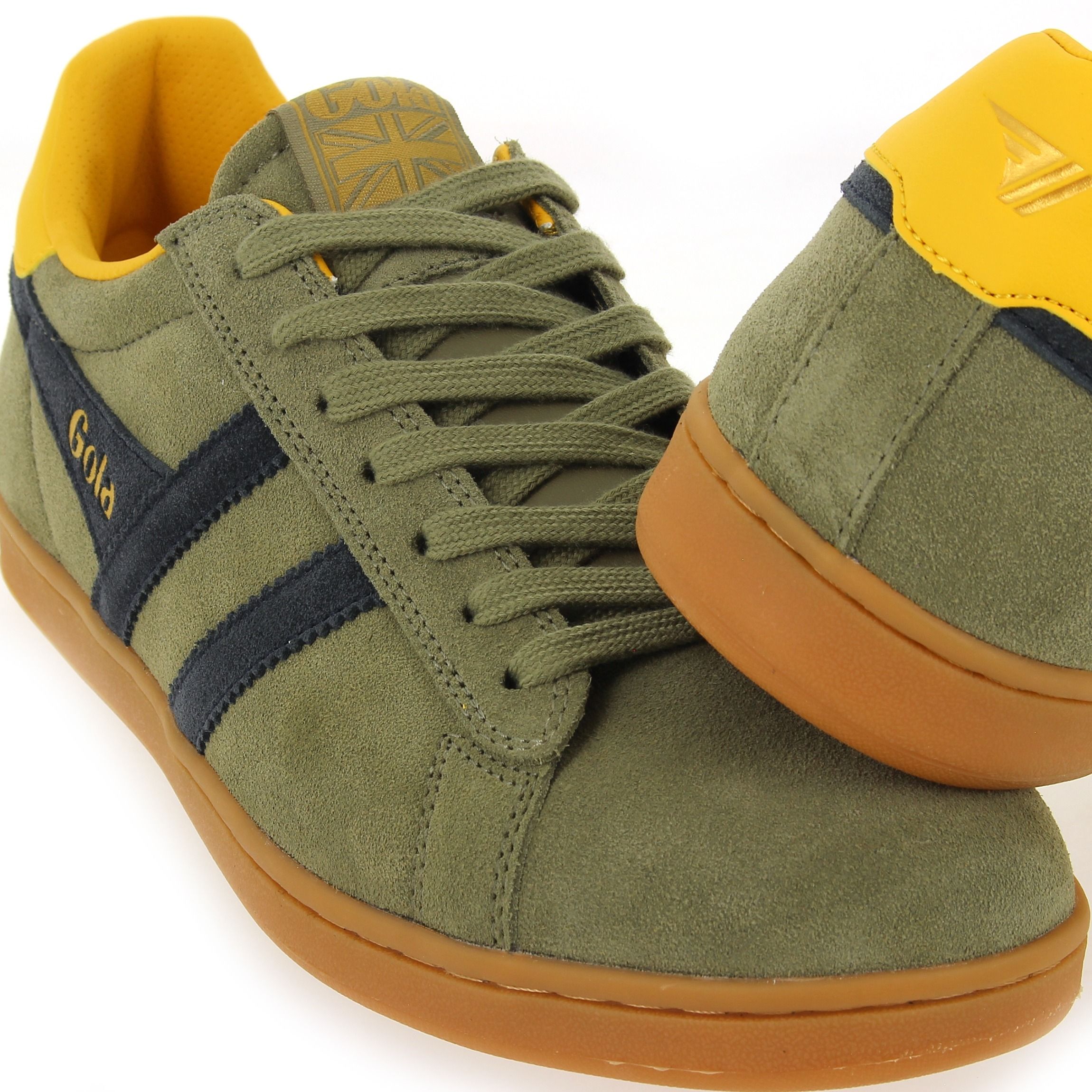 Gola  EQUIPE 2 SUEDE CMB387 - Kaki Marine