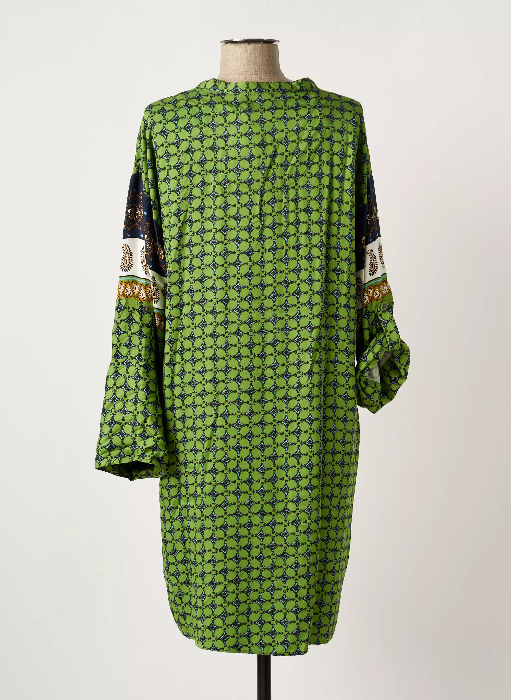 Cream Robes Mi Longues Femme couleur vert