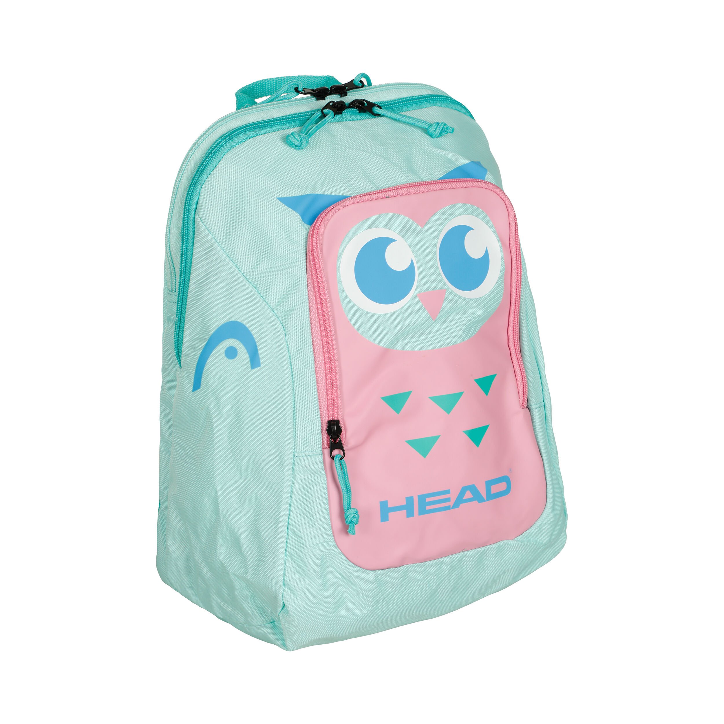 Kids Tour 14L Owl Rucksack - Mint, Rosa