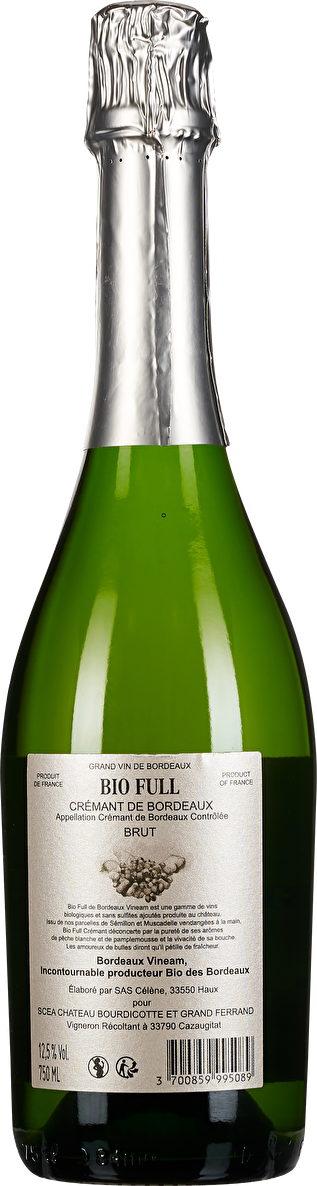 Château Grand Ferrand Crémant de Bordeaux Brut Bio Full