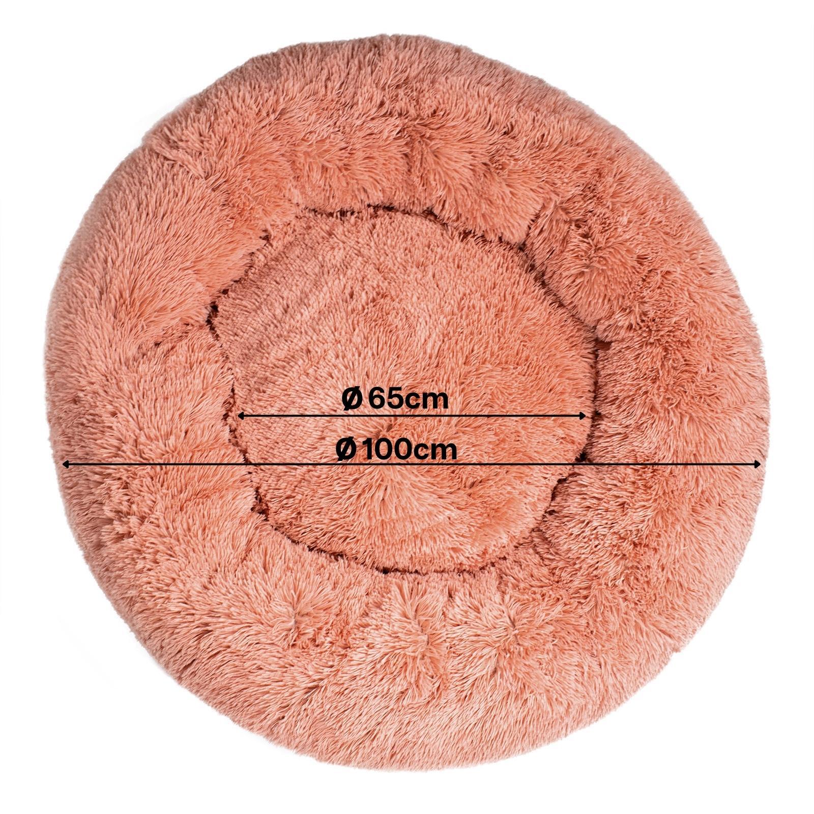 Lionto Hundebetten Lionto Donutbett rosa XXXL