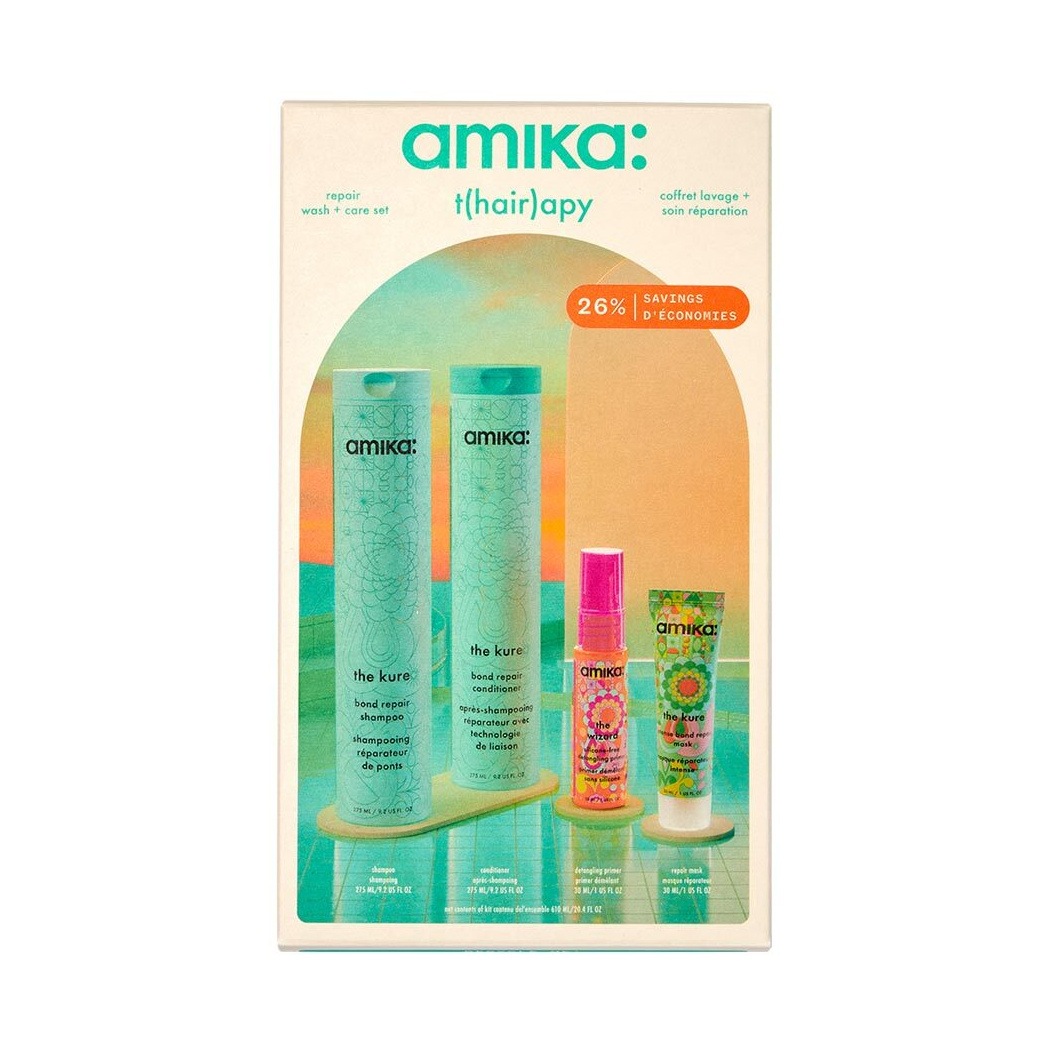 t(hair)apy repair wash + care set