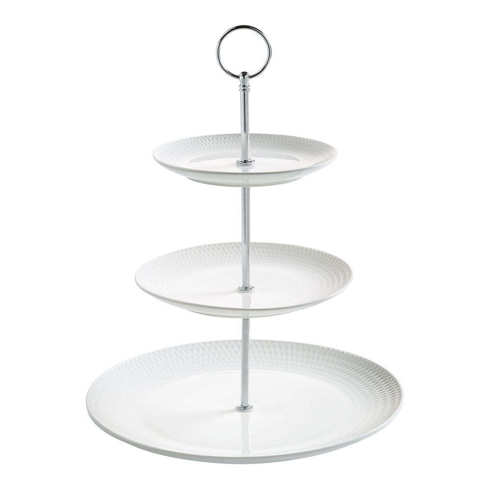 Etagere Diamonds Round 3-stöckig