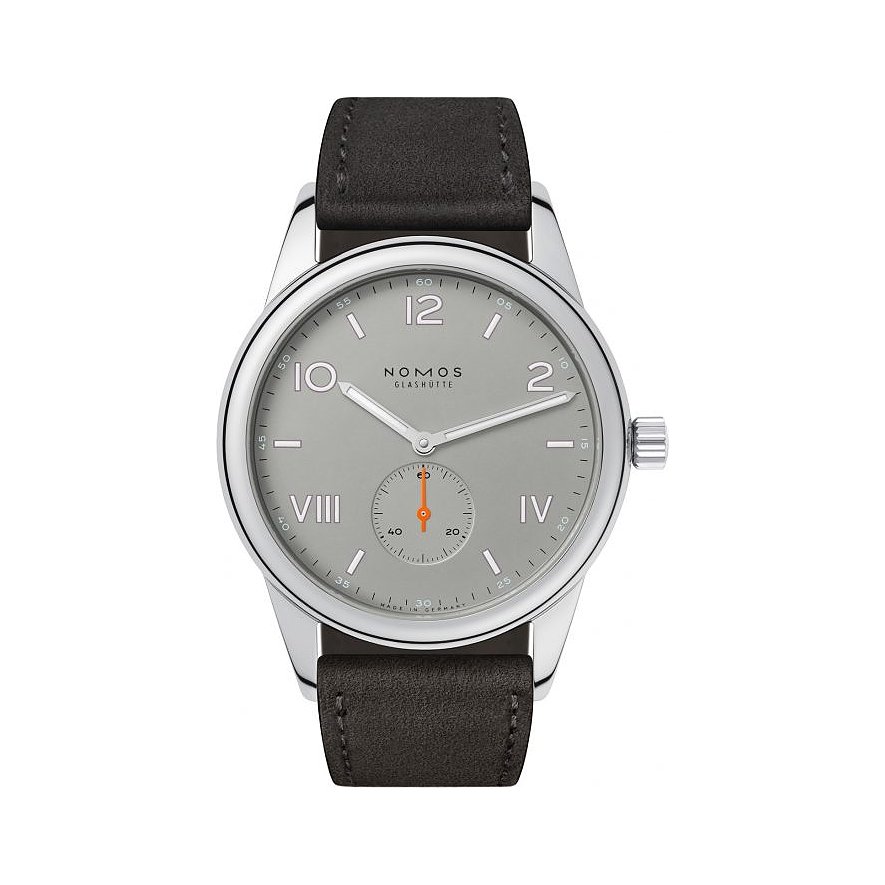 Nomos Glashütte Herrenuhr Club Campus 38 absolute gray