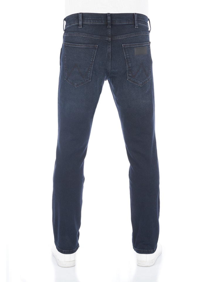 Wrangler Jeans Greensboro regular/straight in Blau günstig kaufen