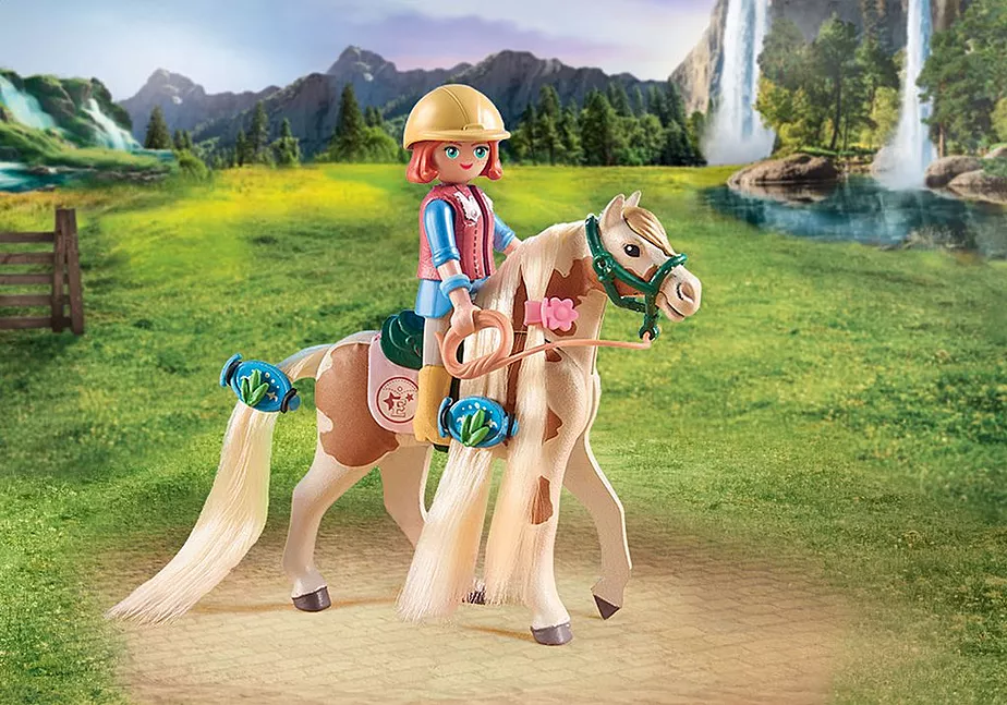 Ellie & Pferd mit Kreppeisen