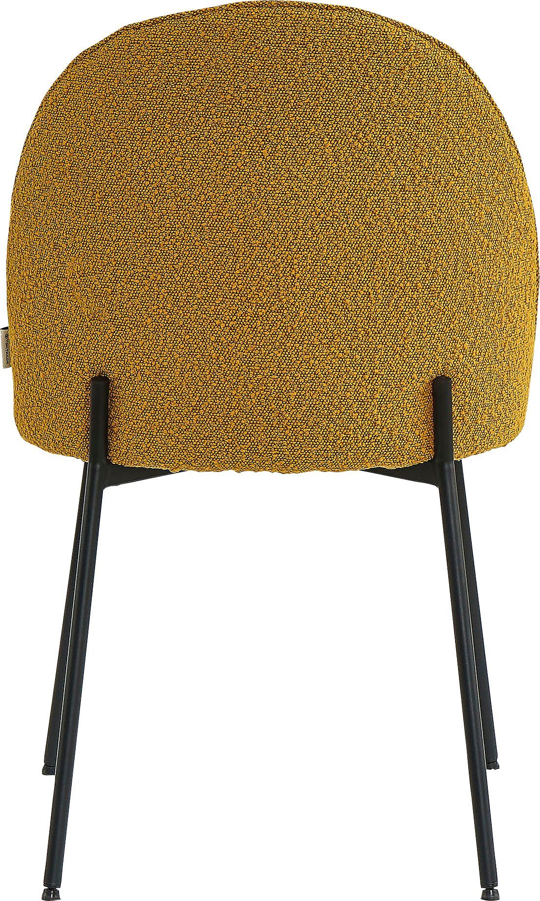 TOM TAILOR HOME Polsterstuhl (Set, 2 St), mit abgerundeter Rückenlehne