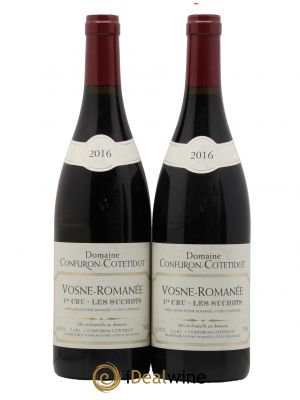 Vosne-Romanée 1er Cru Les Suchots Confuron-Cotetidot  2016 - Lot de 2 Bouteilles