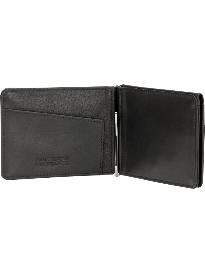 Bugatti Geldbörse Primo Clip Wallet in Schwarz günstig kaufen onesize