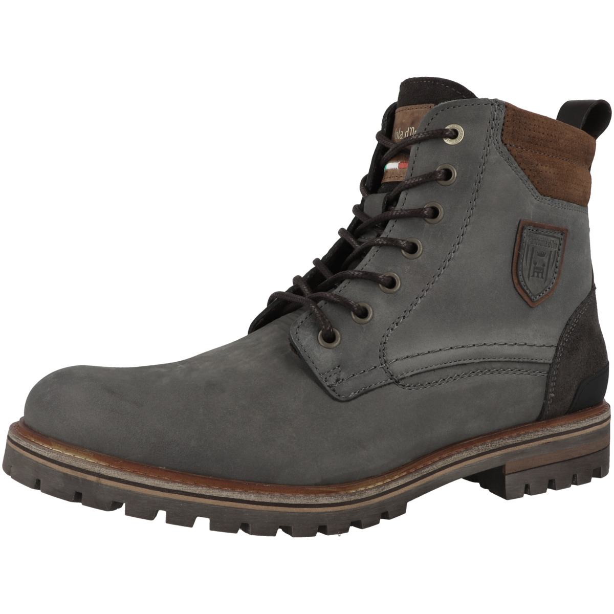 Pantofola d'Oro Ponzano Uomo High Sneaker high dunkelbraun