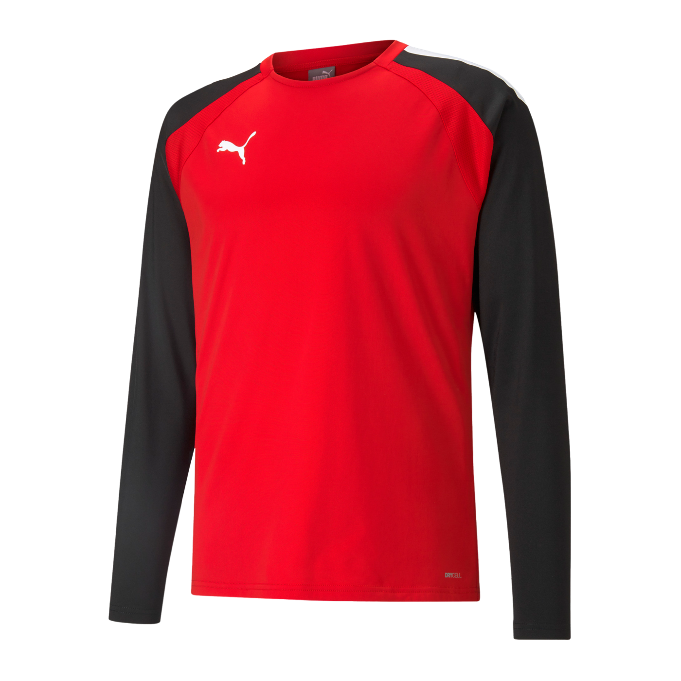 PUMA teamLIGA Trainig Sweatshirt Rot Schwarz F01