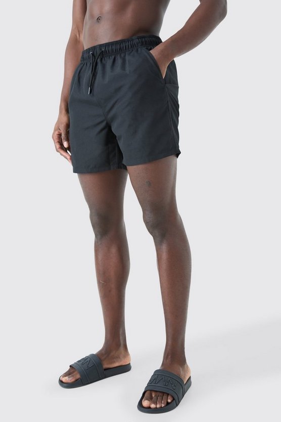Mittellange Badehose