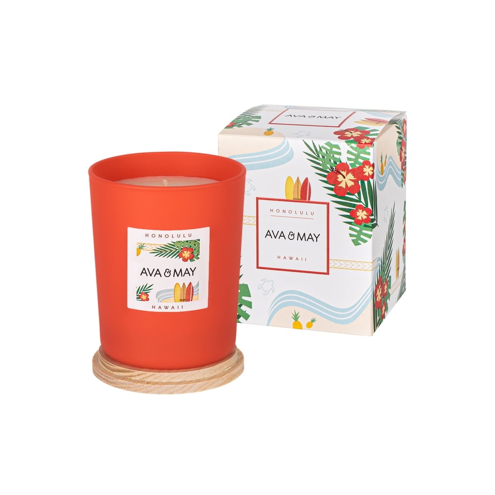 ava & may Bougie Parfumée Hawaï Bougie Parfumée