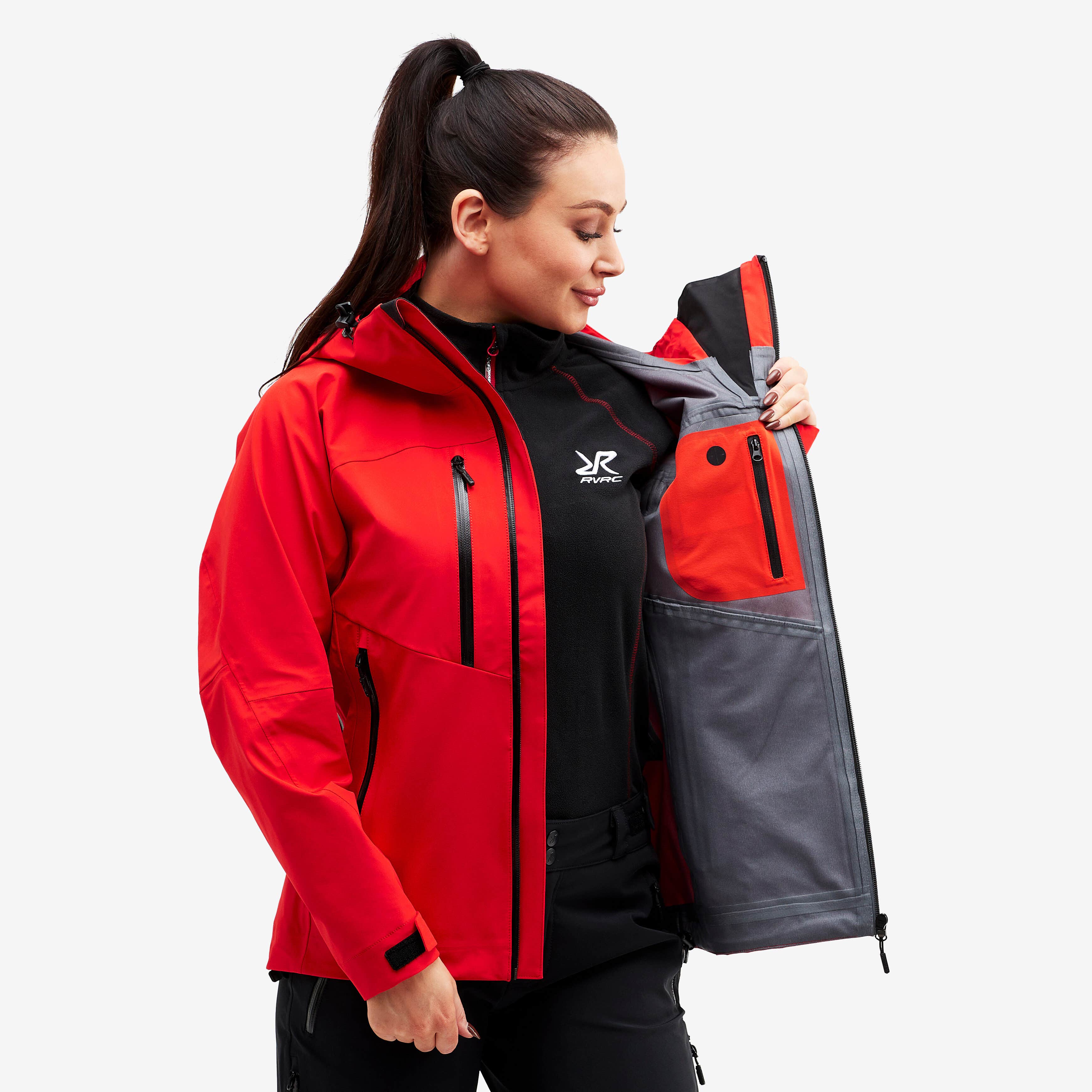 Cyclone Rescue Jacket 2.0 Femme Flame Scarlet