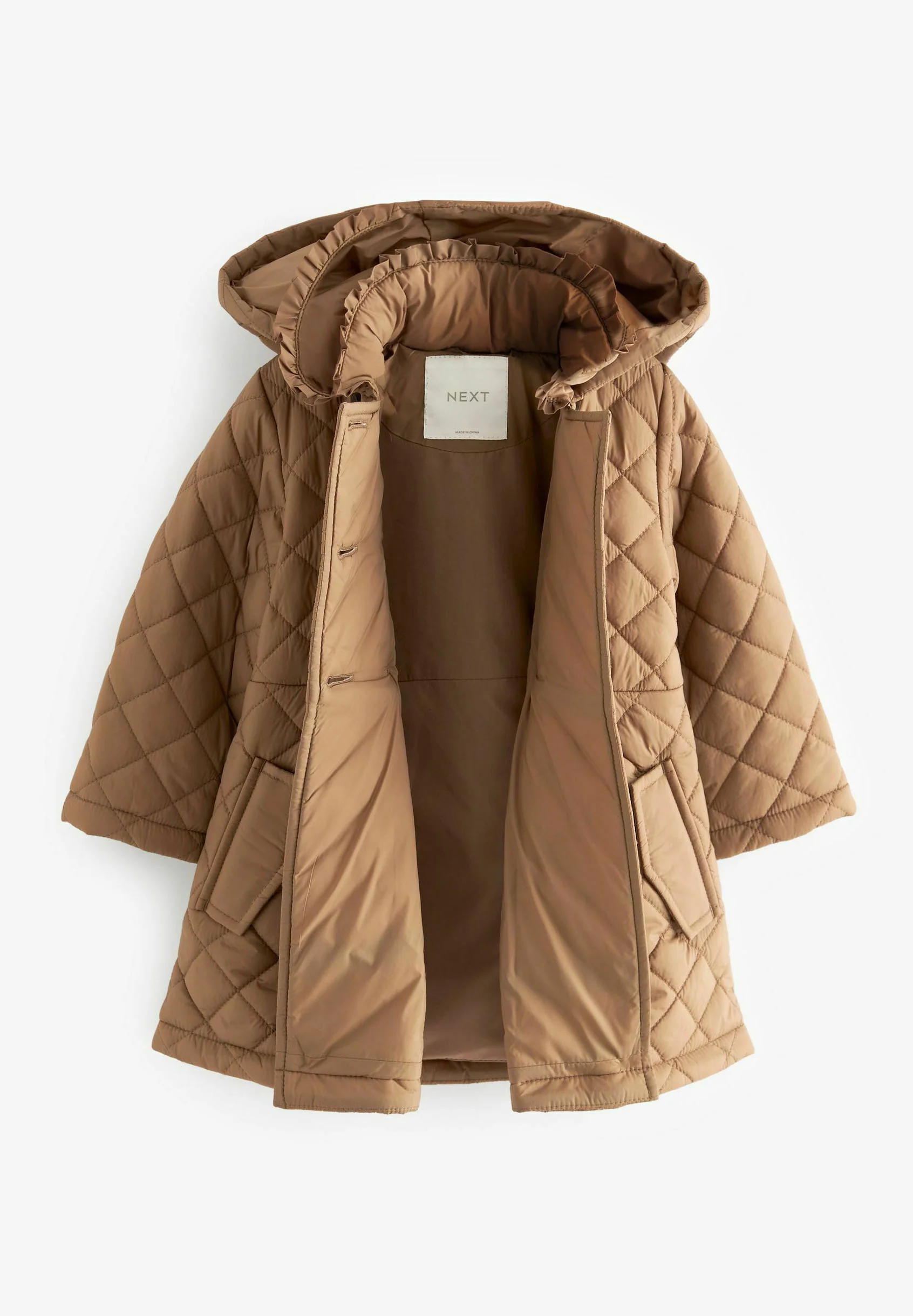 Siguiente ACOLCHADO CON CUELLO CON VOLANTES RESISTENTE A LA DUCHA - Abrigo de invierno