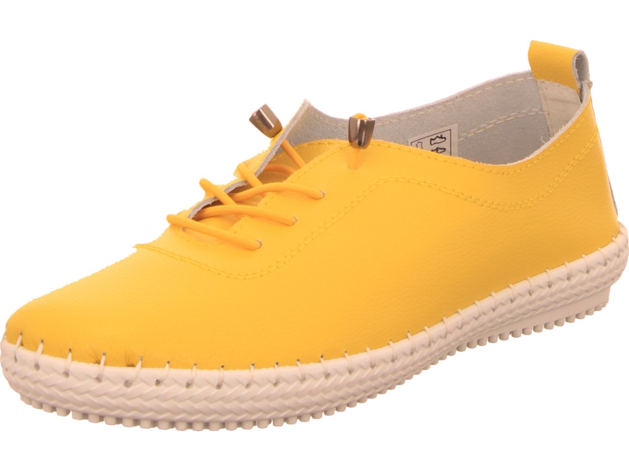 DIVERSE Sportliche Slipper gelb