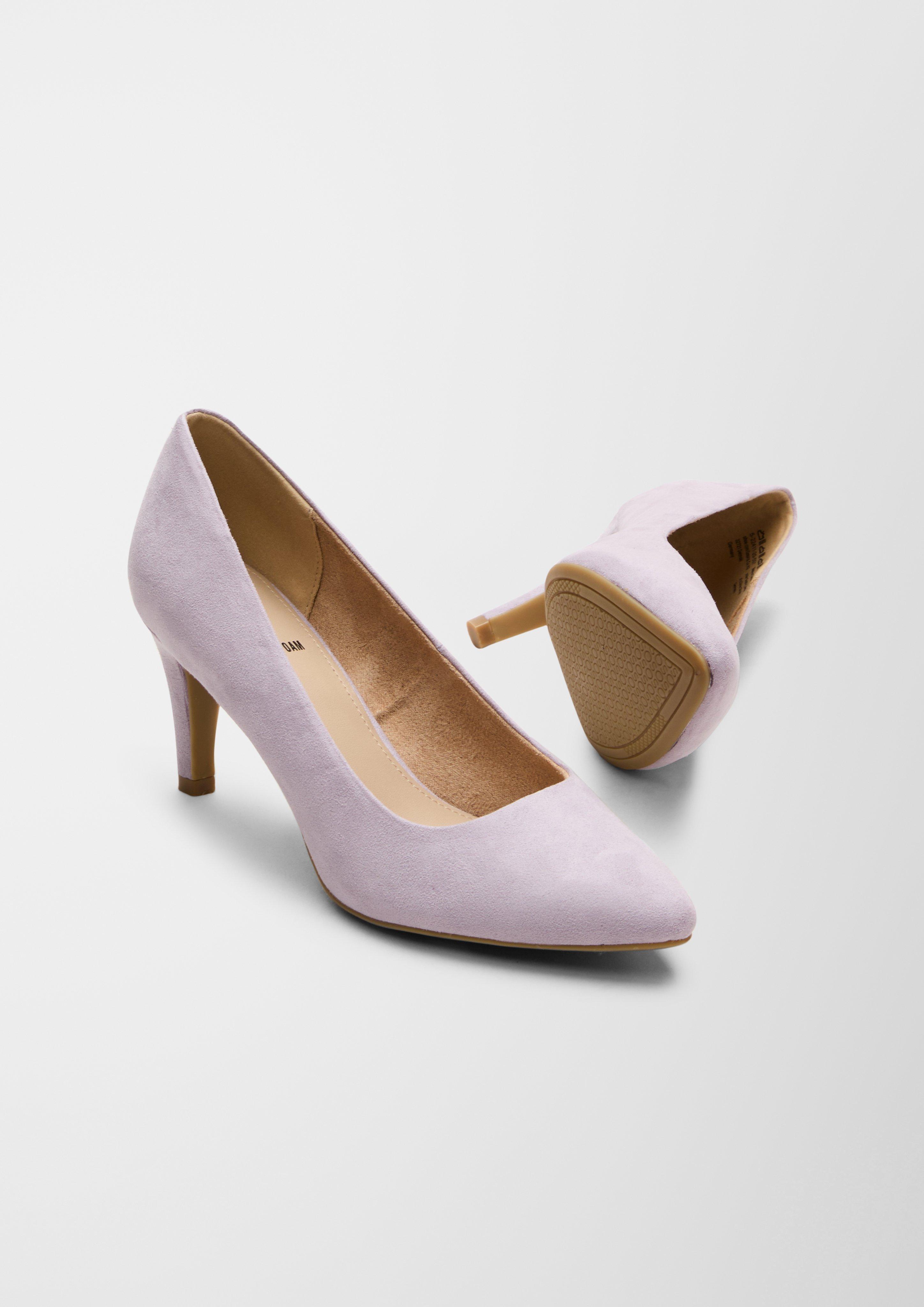 Pumps in Veloursleder-Optik  101.301.105.22411-597