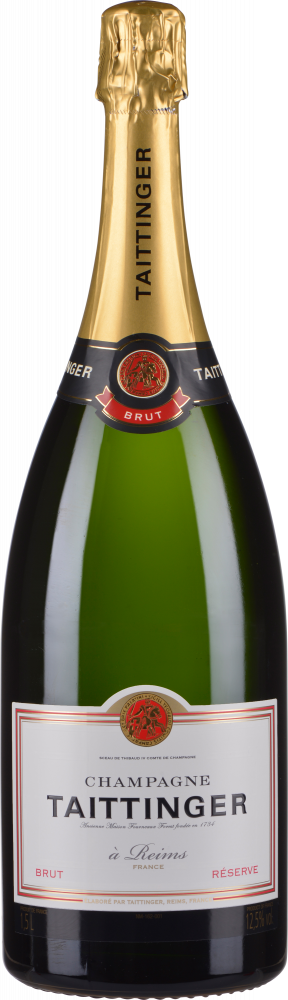 Taittinger Champagne Brut Réserve Magnum im Geschenkkarton