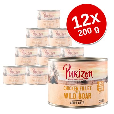 Purizon Adult 12 x 200 g - getreidefrei