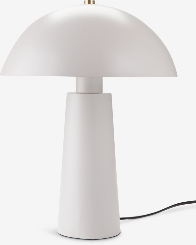 Lampa stołowa MARKUS Ø27xH35cm szara