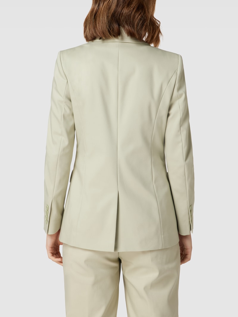 Blazer mit Pattentaschen Modell 'ALTIN' in olivgrün