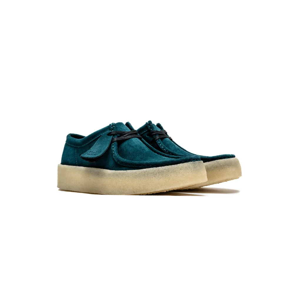 Clarks Wallabee Cup Deep Blue 261740367 / blau