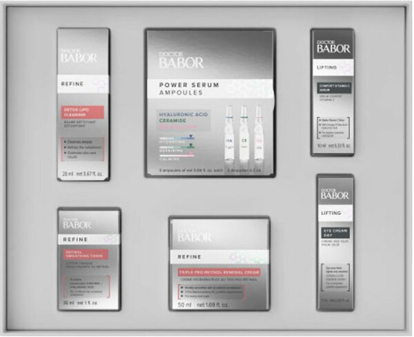 Doctor Babor Iconic 6 Skin Renewal Collection Gesichtspflegeset