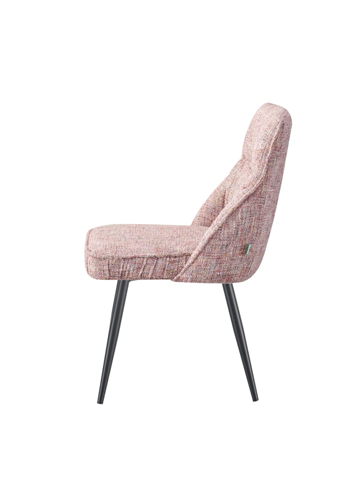 DUBI Möbel 2er-Set: Drehstuhl ALESSIA in Rosa - (B)49 x (H)83 x  (T)62 cm günstig kaufen onesize