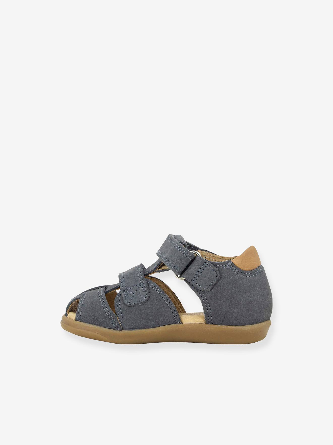 Sandales Pika Scratch SHOO POM® gris piombo
